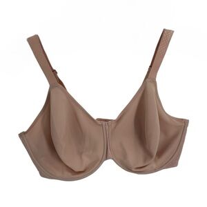 WACOAL Bra Size 42G #857303 BACK APPEAL MINIMIZER UNDERWIRE Pink/beige Dot